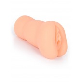 Телесный мастурбатор-вагина с 2 эрекционными кольцами в комплекте - Sexy Girl - в Камышине купить с доставкой