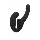 Черный безремневой страпон Share Lite - Fun Factory - купить с доставкой в Камышине