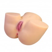 Телесный мастурбатор Liora с 2 любовными тоннелями - Baile - в Камышине купить с доставкой