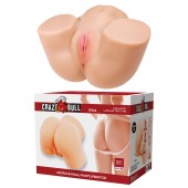 Телесный мастурбатор Olivia с 2 любовными отверстиями - Baile - в Камышине купить с доставкой
