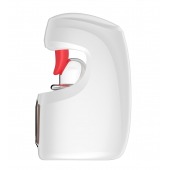 Белый мастурбатор с язычком и возвратно-поступательными движениями - Secwell - в Камышине купить с доставкой