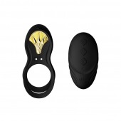 Черное эрекционное виброкольцо Bayek с пультом ДУ - Zalo - в Камышине купить с доставкой