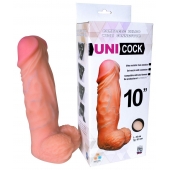Фаллическая насадка Харнесс UNICOCK 10  - 25 см. - LOVETOY (А-Полимер) - купить с доставкой в Камышине