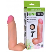 Фаллическая насадка Харнесс UNICOCK 7  - 19 см. - LOVETOY (А-Полимер) - купить с доставкой в Камышине