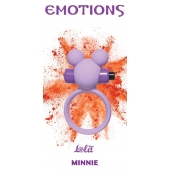 Сиреневое эрекционное виброколечко Emotions Minnie - Lola Games - в Камышине купить с доставкой