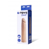 Реалистичная насадка с ярко выраженной головкой - 16,5 см. - A-toys - в Камышине купить с доставкой