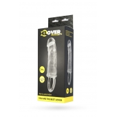 Прозрачная насадка с петлёй для фиксации - 14 см. - ToyFa - в Камышине купить с доставкой