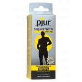 Спрей-пролонгатор длительного действия pjur SUPERHERO Strong Spray - 20 мл. - Pjur - купить с доставкой в Камышине