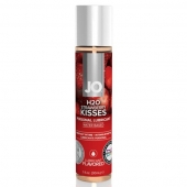 Смазка с ароматом клубники JO Flavored Strawberry Kiss - 30 мл. - System JO - купить с доставкой в Камышине