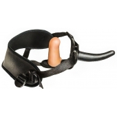 Женский страпон с вагинальной пробкой Woman Strap - 12 см. - LOVETOY (А-Полимер) - купить с доставкой в Камышине
