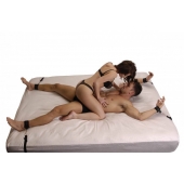 Бондаж для фиксации на кровати Frisky Bedroom Restraint Kit - XR Brands - купить с доставкой в Камышине