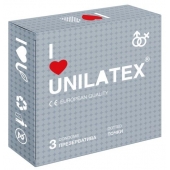 Презервативы с точками Unilatex Dotted - 3 шт. - Unilatex - купить с доставкой в Камышине