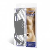 Кольцо на член и мошонку Cock Ring With 2  Ball Stretcher And Optional Weight Ring - BlueLine - в Камышине купить с доставкой