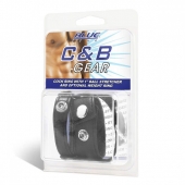 Утяжка для мошонки и пениса Cock Ring With 1  Ball Stretcher And Optional Weight Ring - BlueLine - купить с доставкой в Камышине