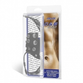 Утяжка на пенис и мошонку Cock Ring With 1.5  Ball Stretcher And Optional Weight Ring - BlueLine - купить с доставкой в Камышине