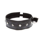 Полиуретановый ошейник с пуклями Collar with Studs - Blush Novelties - купить с доставкой в Камышине