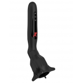 Чёрный вибростимулятор для головки члена с эффектом всасывания Vibrating Roto-Sucker - Pipedream - в Камышине купить с доставкой