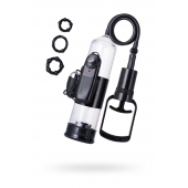 Вакуумная помпа A-toys с вибропулей и эрекционными кольцами - A-toys - в Камышине купить с доставкой