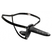 Женский страпон с вагинальной пробкой Double Penetrix Strap-on - 15 см. - Pipedream - купить с доставкой в Камышине