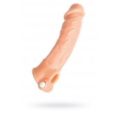 Удлиняющая насадка на пенис с вибрацией - 18,5 см. - ToyFa - в Камышине купить с доставкой