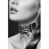 Оригинальный ошейник-чокер со шнуровкой - Bijoux Pour Toi - купить с доставкой в Камышине