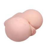 Вагина и анус с вибрацией CrazyBull Vagina and Ass - Baile - в Камышине купить с доставкой