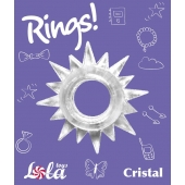 Прозрачное эрекционное кольцо Rings Cristal - Lola Games - в Камышине купить с доставкой