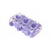 Фиолетовая насадка на пенис Rings Armour - Lola Games - в Камышине купить с доставкой