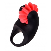 Чёрно-красное эрекционное виброкольцо Erotist - Erotist Adult Toys - в Камышине купить с доставкой