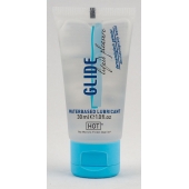 Интимная смазка на водной основе Glide - 30 мл. - HOT - купить с доставкой в Камышине