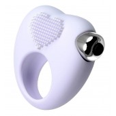 Белое виброкольцо для продления полового акта JOS MOYS - JOS - в Камышине купить с доставкой