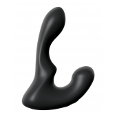 Черный анальный вибростимулятор P-Spot Milker - 14 см. - Pipedream - в Камышине купить с доставкой