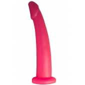 Розовый стимулятор простаты из геля - 18 см. - LOVETOY (А-Полимер) - в Камышине купить с доставкой