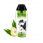 Интимный гель TOKO Pear   Exotic Green Tea с ароматом груши и зеленого чая - 165 мл. - Shunga - купить с доставкой в Камышине