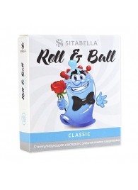 стимулирующий презерватив-насадка Roll   Ball Classic - Sitabella - купить с доставкой в Камышине