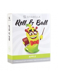 Стимулирующий презерватив-насадка Roll   Ball Apple - Sitabella - купить с доставкой в Камышине