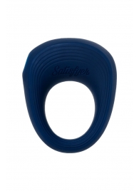 Синее эрекционное кольцо на пенис Satisfyer Ring 2 - Satisfyer - в Камышине купить с доставкой