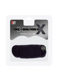 Черная веревка для связывания BONDX LOVE ROPE - 10 м. - Dream Toys - купить с доставкой в Камышине