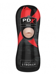 Мастурбатор-ротик Vibrating Oral Stroker - Pipedream - в Камышине купить с доставкой