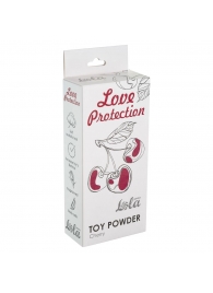 Пудра для игрушек Love Protection с ароматом вишни - 30 гр. - Lola Games - купить с доставкой в Камышине