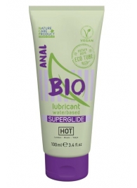 Интимный увлажняющий анальный гель BIO SuperGlide - 100 мл. - HOT - купить с доставкой в Камышине