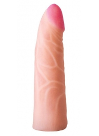 Фаллическая насадка на трусики харнесс - 17,5 см. - LOVETOY (А-Полимер) - купить с доставкой в Камышине