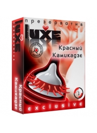 Презерватив LUXE  Exclusive   Красный Камикадзе  - 1 шт. - Luxe - купить с доставкой в Камышине