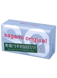 Ультратонкие презервативы Sagami Original - 12 шт. - Sagami - купить с доставкой в Камышине