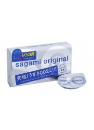 Ультратонкие презервативы Sagami Original QUICK - 6 шт. - Sagami - купить с доставкой в Камышине