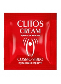Пробник возбуждающего крема для женщин Clitos Cream - 1,5 гр. - Биоритм - купить с доставкой в Камышине
