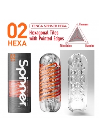Мастурбатор SPINNER Hexa - Tenga - в Камышине купить с доставкой