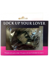 Черные меховые наручники Love с ключиками - Baile - купить с доставкой в Камышине