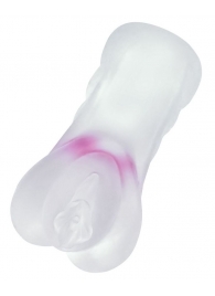 Прозрачный реалистичный мастурбатор Juicy Pussy Crystal Rose - ToyFa - в Камышине купить с доставкой