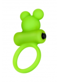 Зеленое виброкольцо на пенис A-Toys - A-toys - в Камышине купить с доставкой